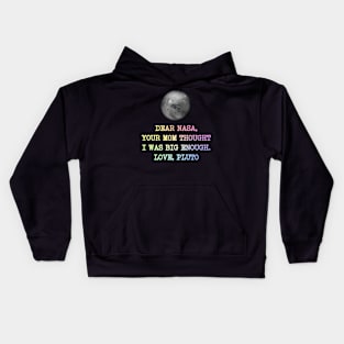 Dear Nasa Love Pluto Kids Hoodie